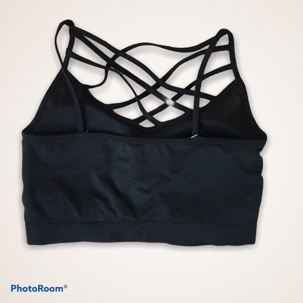 TRIPLE CROSS BRALETTE W/PADS S/M;L/XL;1X/2XL;2XL/3XL - Picture 6 of 7